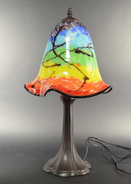 elektrode toenemen Productief Glazen staande Lamp, Rainbow